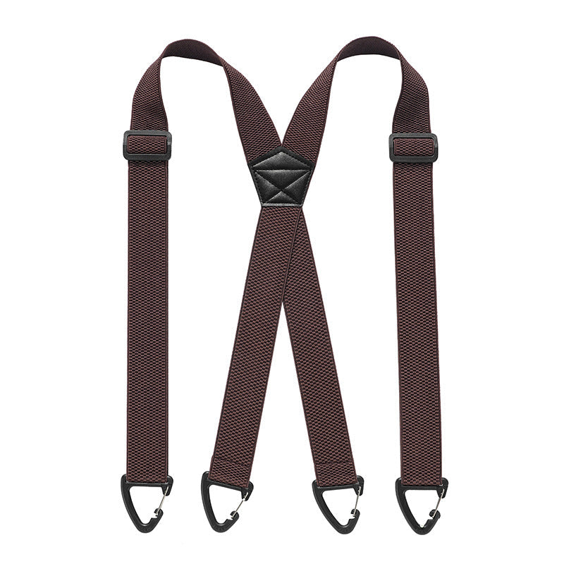 ⏰Men's X-Back Suspenders with Hook Clips