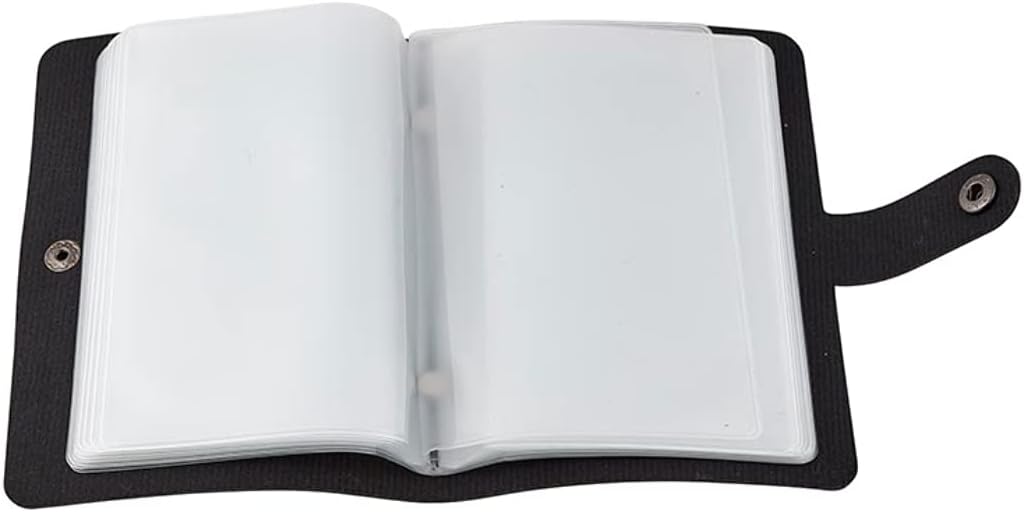 ✝️ Catholic Holy Card Holder – Pocket Prayer Card Organizer with Snap Closure