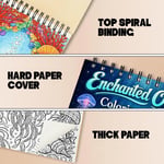 🎨✍️Adult Coloring Stress Relief Books(✨Hardcover)