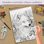 🎨✍️Adult Coloring Stress Relief Books(✨Hardcover)