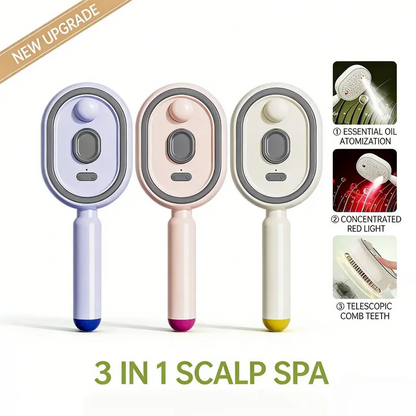 🔥LAST DAY 49% OFF-Electric Spray Air Cushion Massage Comb