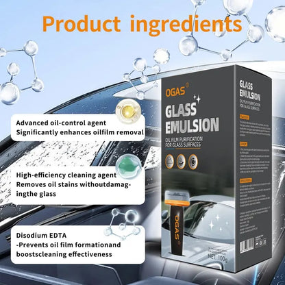 Windshield Oil Film Remover Wand – Crystal-Clear Glass in Minutes