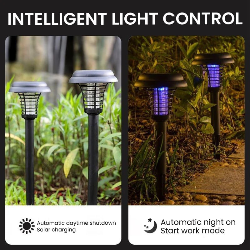 🔥Summer Sale 50% OFF🔥Solar Mosquito Zapper Light – Outdoor Garden Stake Lamp
