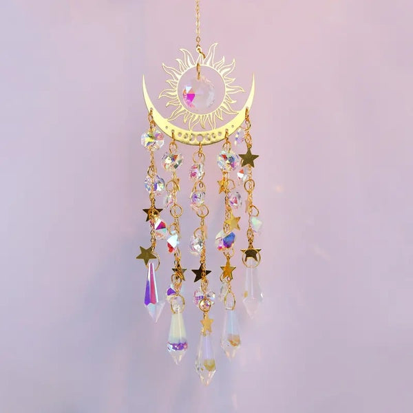 ✨Crystal Sun Catcher, lndoor Outdoor Decor for Window Bedroom Courtyard Garden☪️
