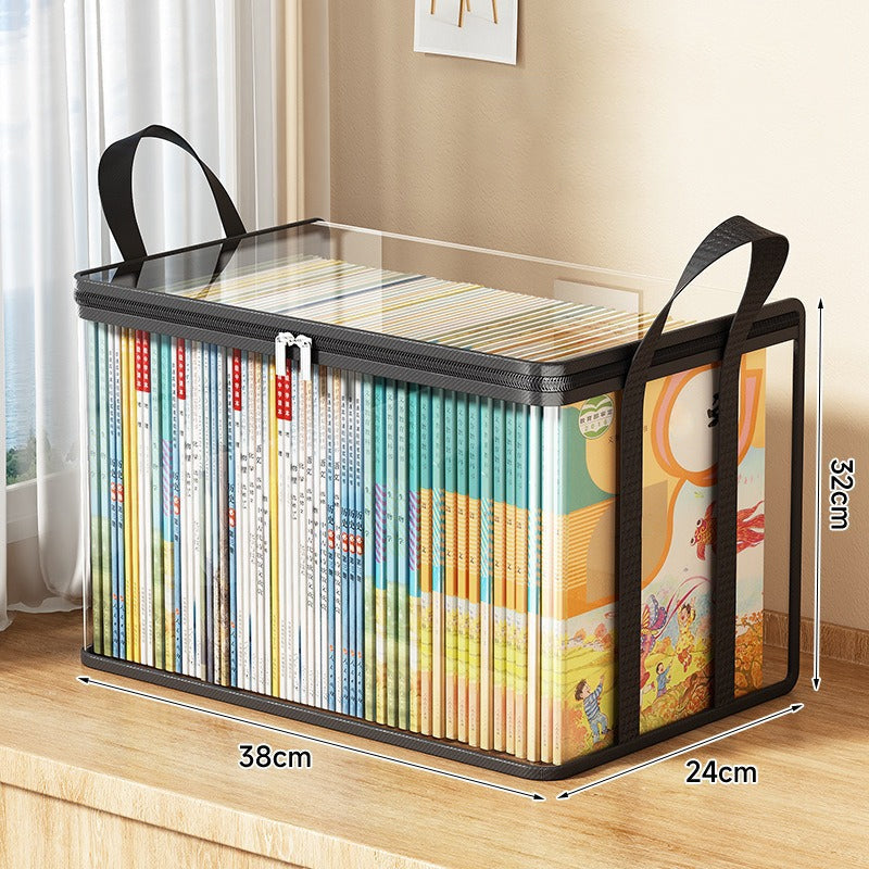 🔥Last Day 49.5% OFF📦Portable Large Heavy-Duty Thick Plastic Clear Storage Box with Hinged Lid