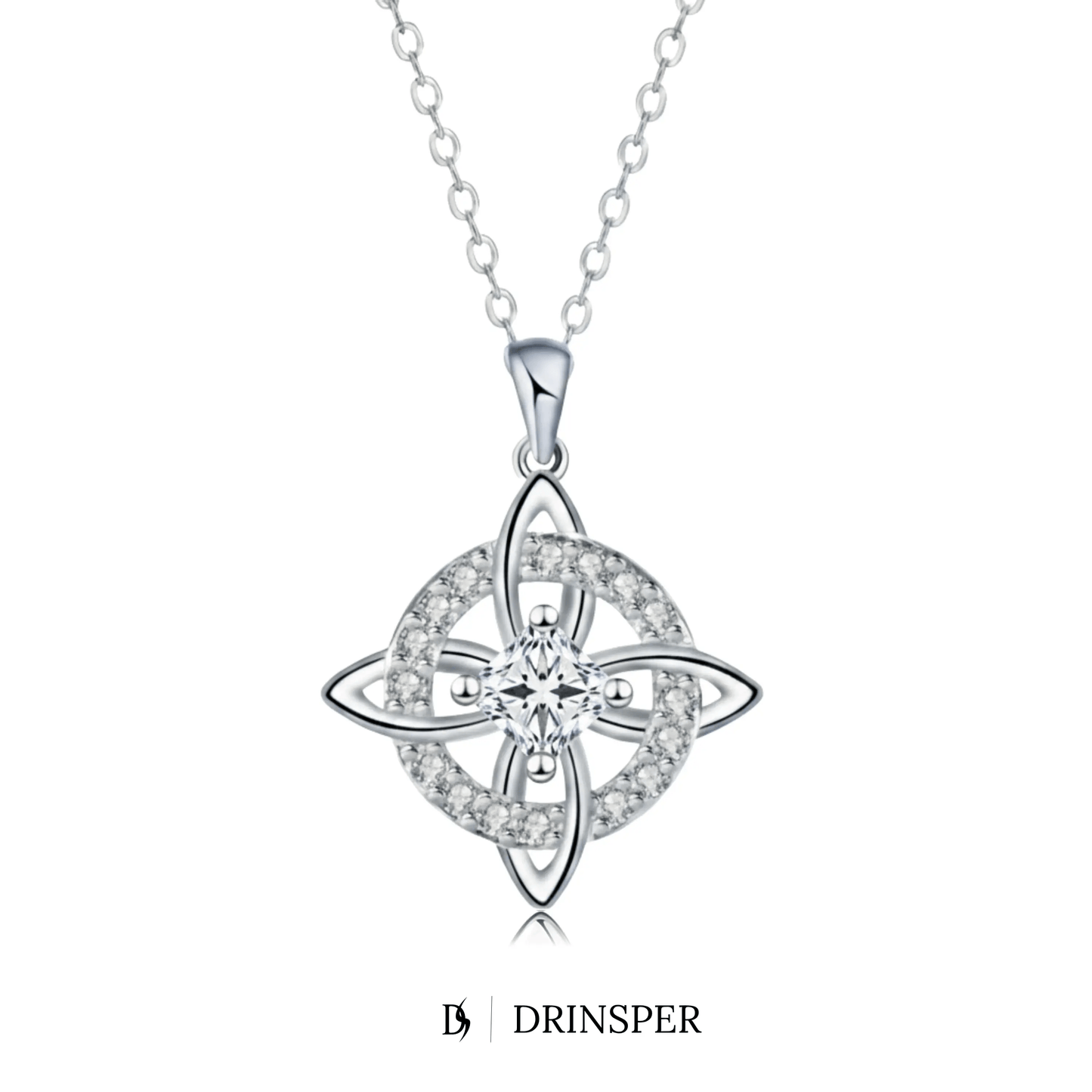 Mystical Birthstone Witches Knot Necklace – Natural Crystal🔮💞Protect Your Loved Ones