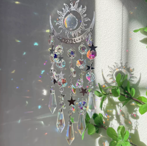 ✨Crystal Sun Catcher, lndoor Outdoor Decor for Window Bedroom Courtyard Garden☪️