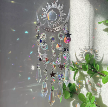 ✨Crystal Sun Catcher, lndoor Outdoor Decor for Window Bedroom Courtyard Garden☪️