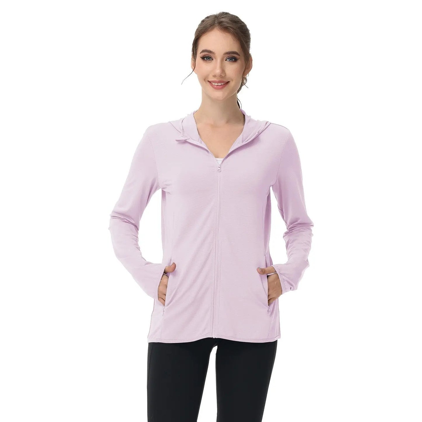 🎖️Women's Lightweight Long-Sleeved Sunscreen Hoodie Jacket