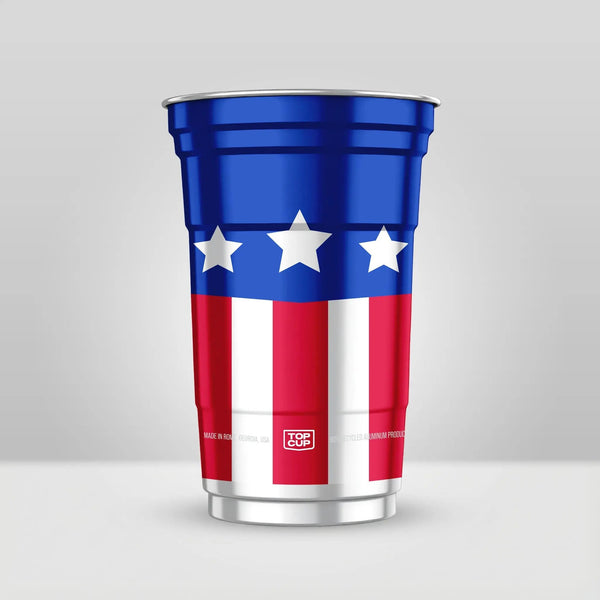 🦅America's 250th Anniversary Aluminum Party Cups - Reusable & Recyclable
