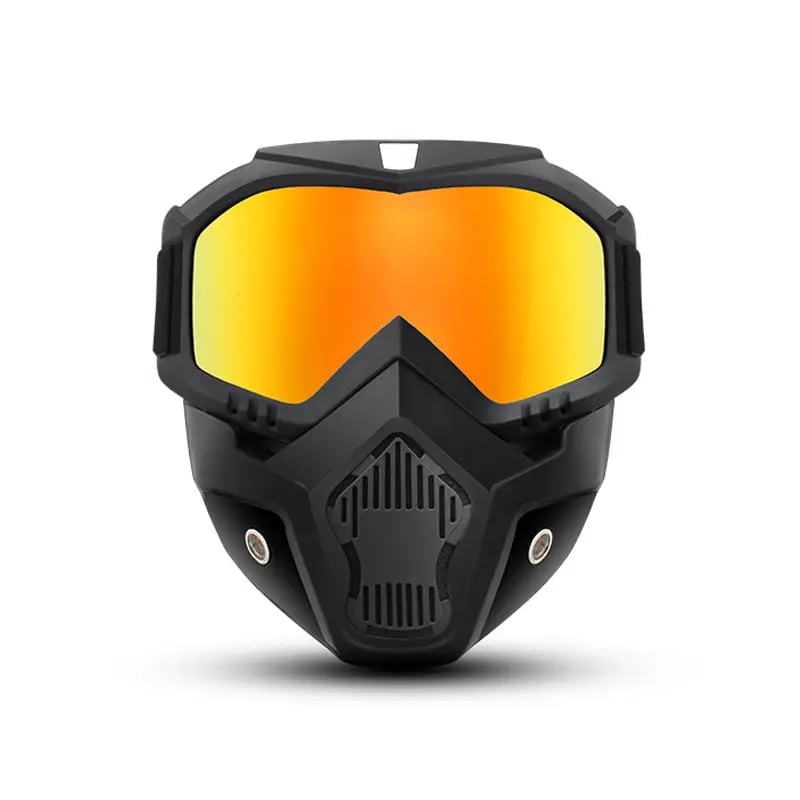 Full-Face Safety Goggles with Wide Vision Protection