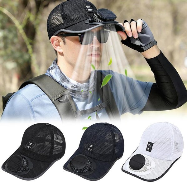 🔥HOT SALE 50% OFF🧢2026 Pro Outdoor Cooling Hat: Dual-Power Fan Cap