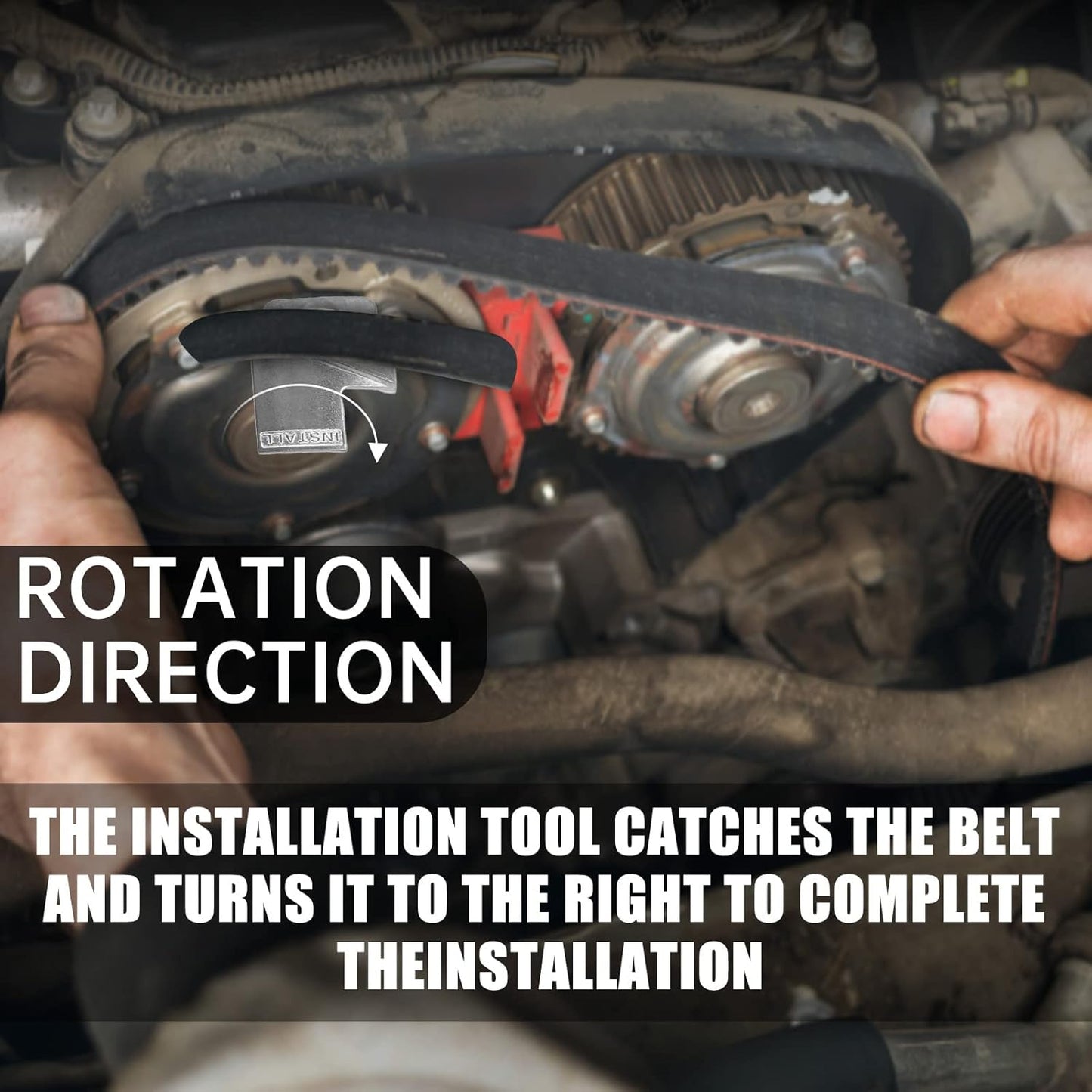 2PCS Stretch Belt Removal & Installation Tool Set