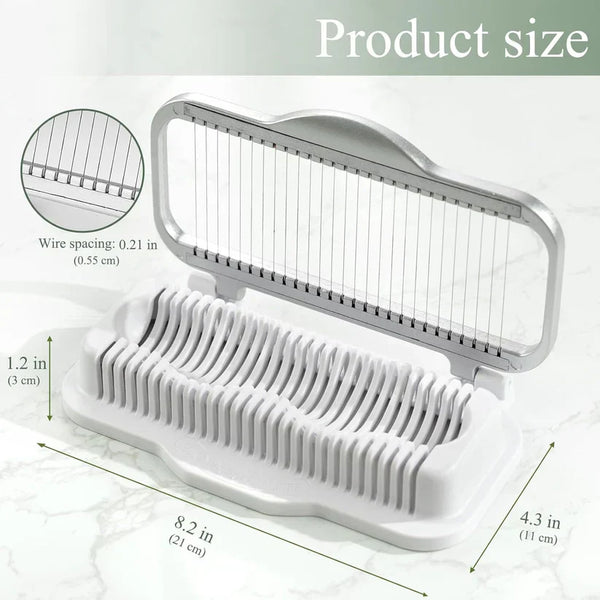 🔥LAST DAY 50% OFF🔥Egg Slicer for Hard Boiled Eggs Banana Slicer