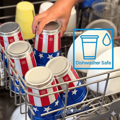 🦅America's 250th Anniversary Aluminum Party Cups - Reusable & Recyclable