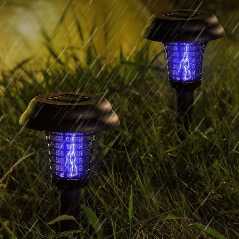 🔥Summer Sale 50% OFF🔥Solar Mosquito Zapper Light – Outdoor Garden Stake Lamp