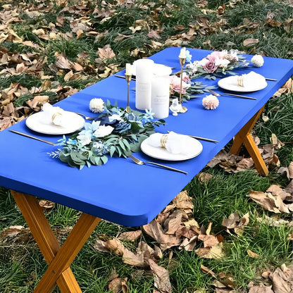 🍖Stretch Fabric Table Top Cap Cover – Waterproof & Reusable