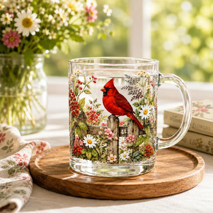 🌸 Limited Edition 2026 Garden Morning Bliss Glass Cup Collection ☕🐦