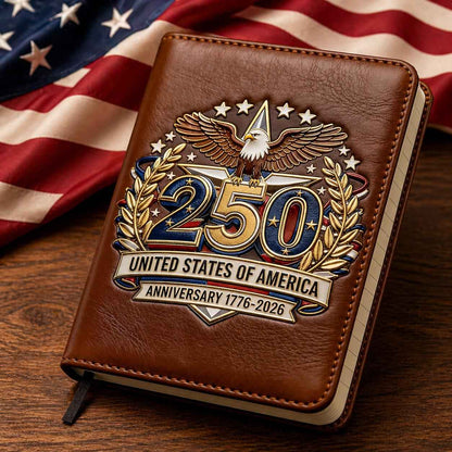 Father's Day gift🎁USA 250th Anniversary Notebook & Pen Set, 1776-2026 Patriotic Gift