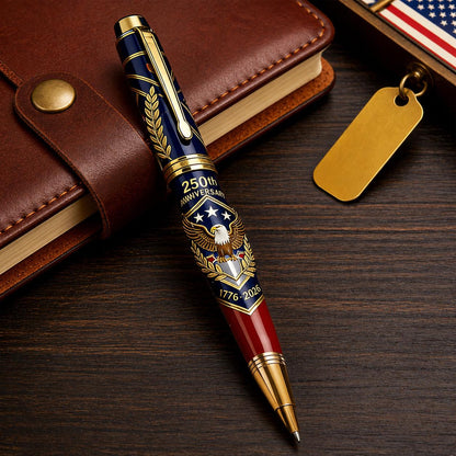Father's Day gift🎁USA 250th Anniversary Notebook & Pen Set, 1776-2026 Patriotic Gift