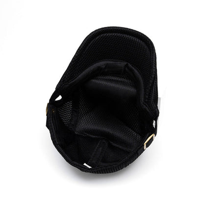 Men's Breathable Mesh Flat Cap – Adjustable Newsboy Ivy Beret Summer Hat
