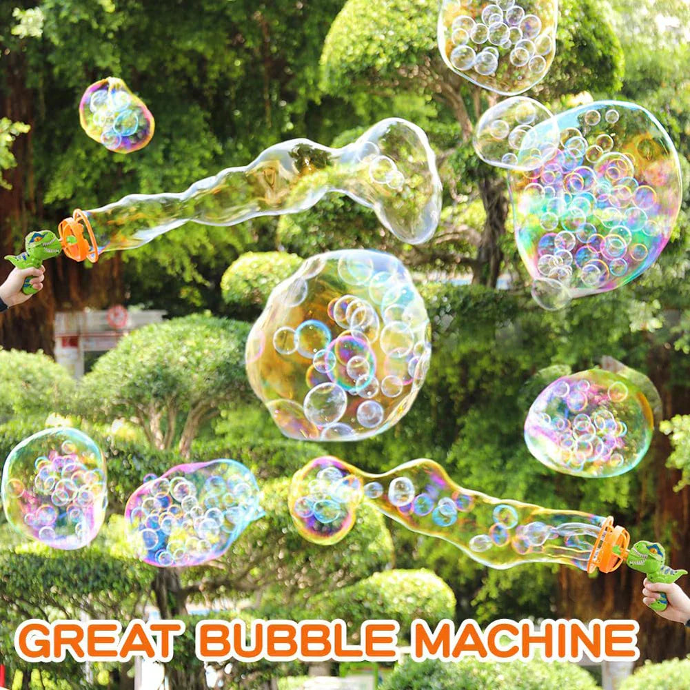 ✨Dino Bubble Gun Machine