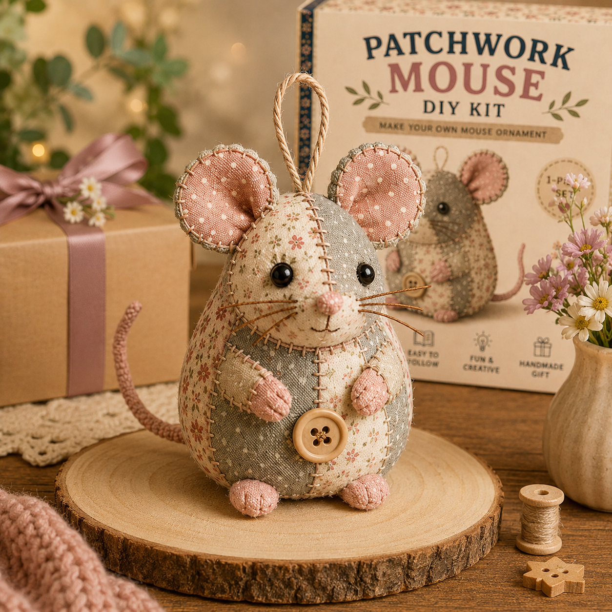 🔥2026 Hot Sale - 🐭🧵 Patchwork Mouse DIY Kit
