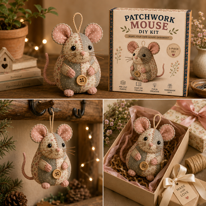 🔥2026 Hot Sale - 🐭🧵 Patchwork Mouse DIY Kit