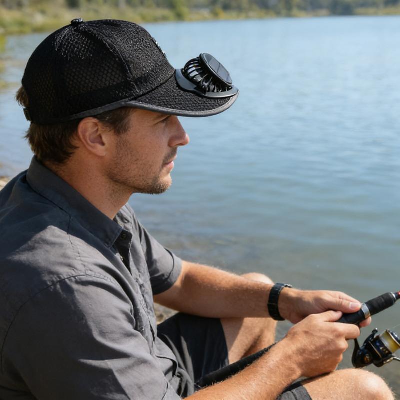 🔥HOT SALE 50% OFF🧢2026 Pro Outdoor Cooling Hat: Dual-Power Fan Cap