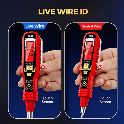 🔥2026 Hot sale🔥Non-Contact Voltage Tester with LCD Display