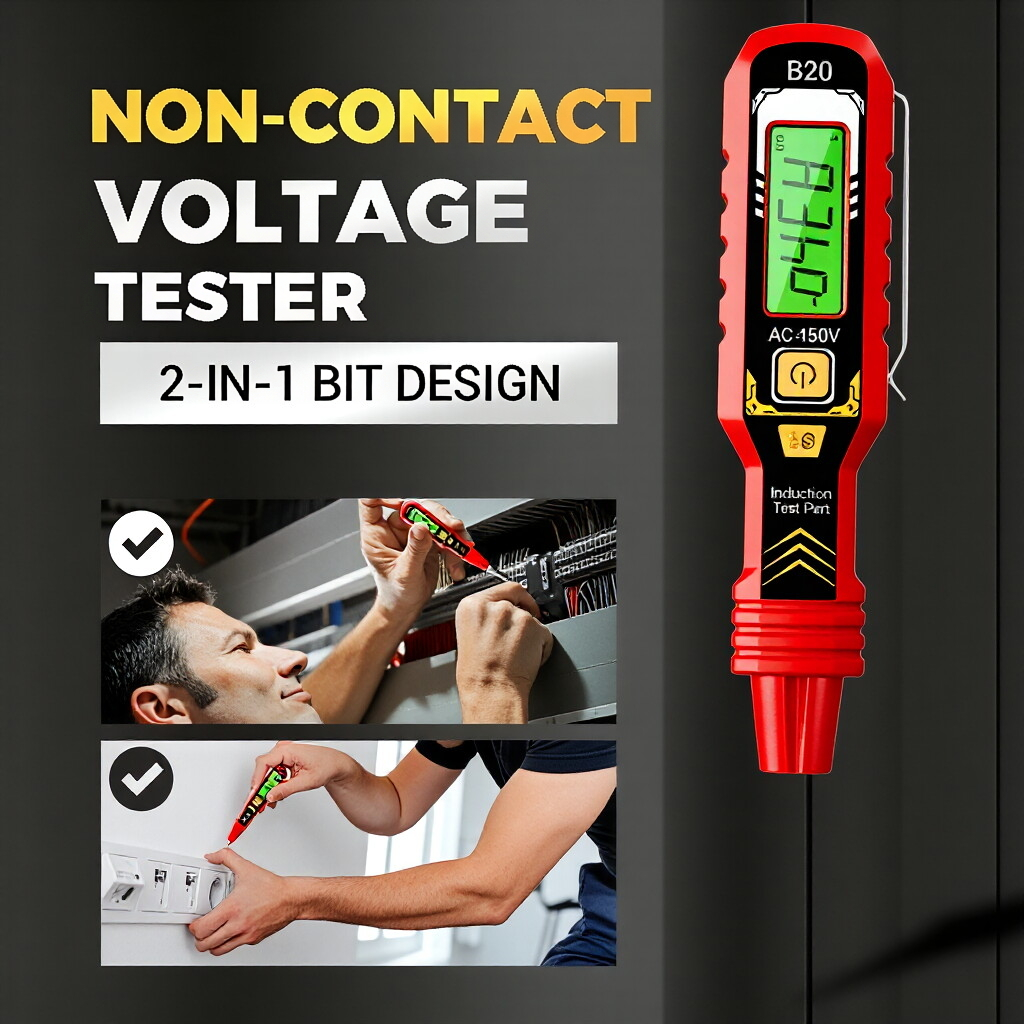 🔥2026 Hot sale🔥Non-Contact Voltage Tester with LCD Display
